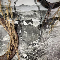 RTS - Paperclip and Circle Link Chain Necklace
