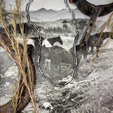 RTS - Paperclip and Circle Link Chain Necklace