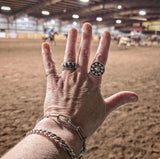 RTS - Sterling Silver Dot Ring