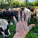RTS - Sterling Silver Dot Ring