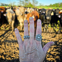 RTS - Sterling Silver Dot Ring