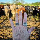 RTS - Sterling Silver Dot Ring
