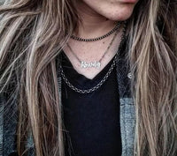 RTS - Round Link Chain Necklace