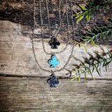 RTS - Weekender Fashion Necklace - Black Spade