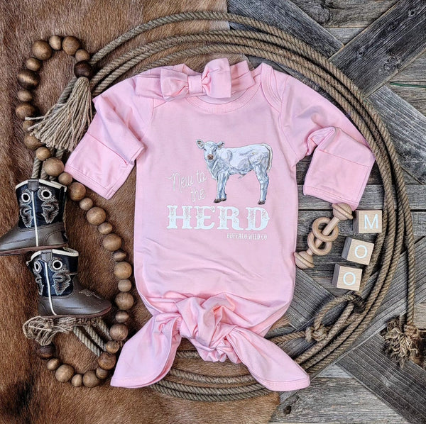 Western Baby Gown - New to the Herd