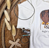 Western Baby Long Sleeve Bodysuit - Mercies Bay Horse