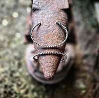 RTS - Silver Dot Band Cuff