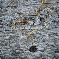 RTS - Bow Necklace - 18K Gold Plated