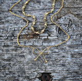 RTS - Bow Necklace - 18K Gold Plated