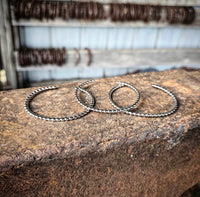 RTS - Silver Dot Band Cuff