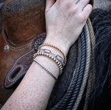RTS - Silver Dot Band Cuff