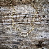 RTS - Paperclip Cutie - 18K Gold Plated