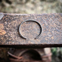 RTS - Silver Dot Band Cuff