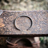 RTS - Silver Dot Band Cuff