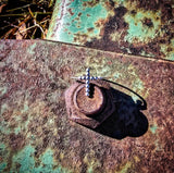 RTS - Sterling Silver Dotted Cross Ring