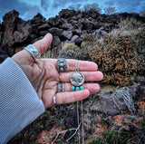 RTS - Turquoise Indian Nickel Necklace