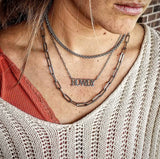 RTS - Word Necklace - Rowdy in Western Font