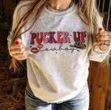 Sweatshirt - Pucker Up Cowboy Crew