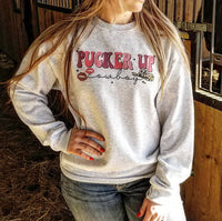 Sweatshirt - Pucker Up Cowboy Crew