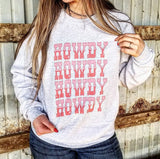 Sweatshirt - Howdy Crew - Grey