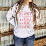 Sweatshirt - Howdy Crew - Grey