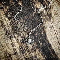 RTS - Sterling Silver Necklace - Concho