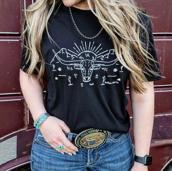 Graphic T-Shirt - Branded Longhorn