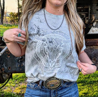 Graphic T-Shirt - Circled Skull