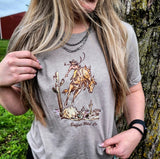 Graphic T-Shirt - Cactus Cowgirl