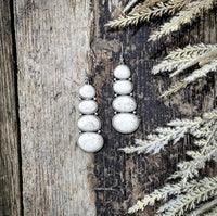 RTS - Weekender Pendant Earrings - 4 Stone Drop
