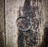 RTS - Silver Twisted Cuff - Medium